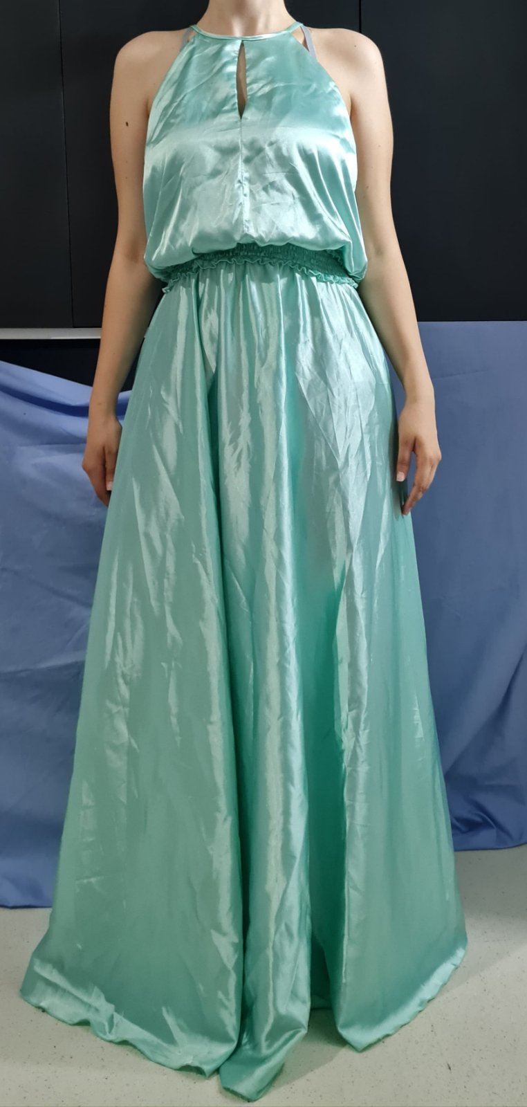 Robe effet satiné 