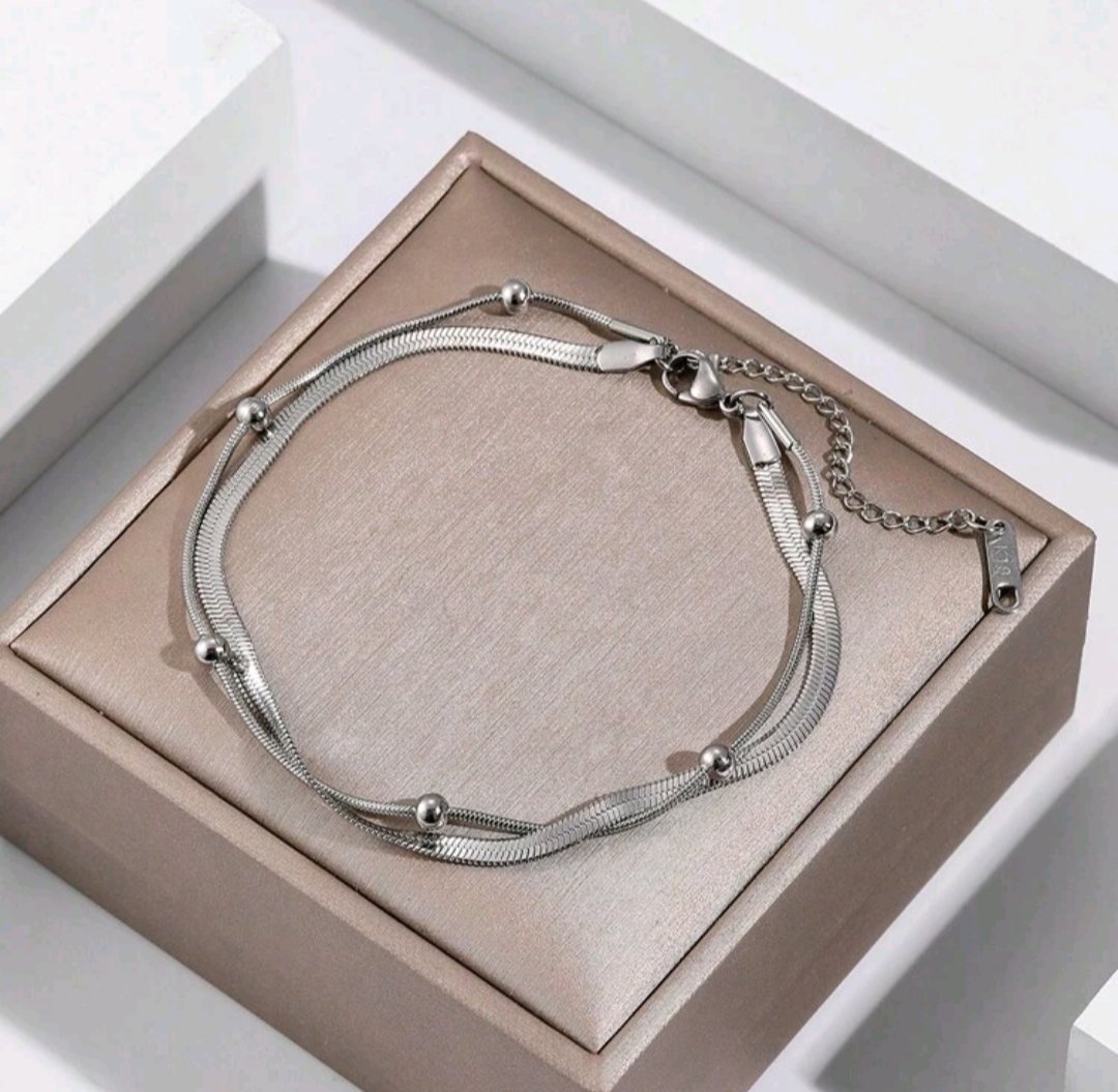 Bracelet de cheville stainless steel 316
