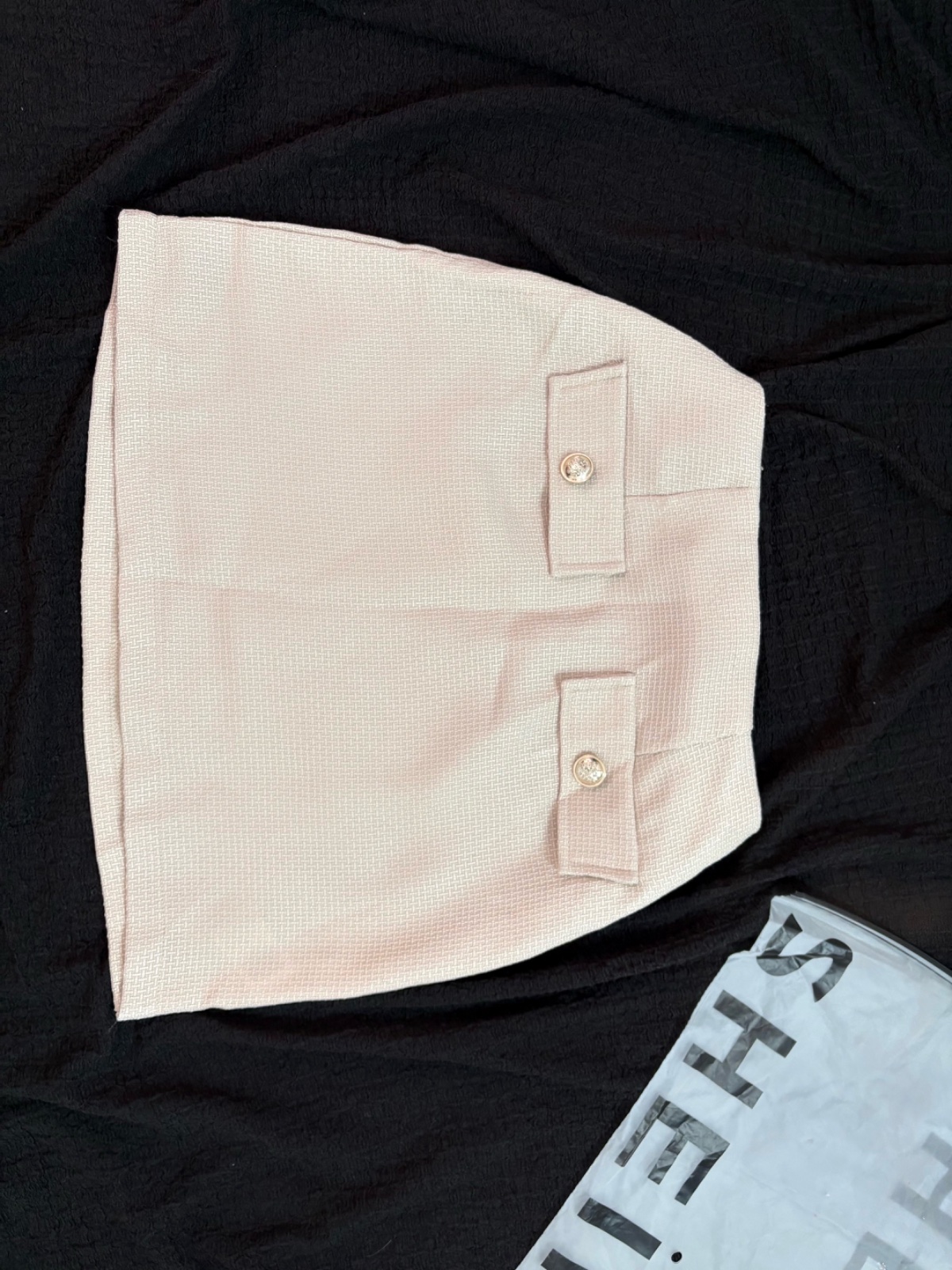Jupe beige élégante 