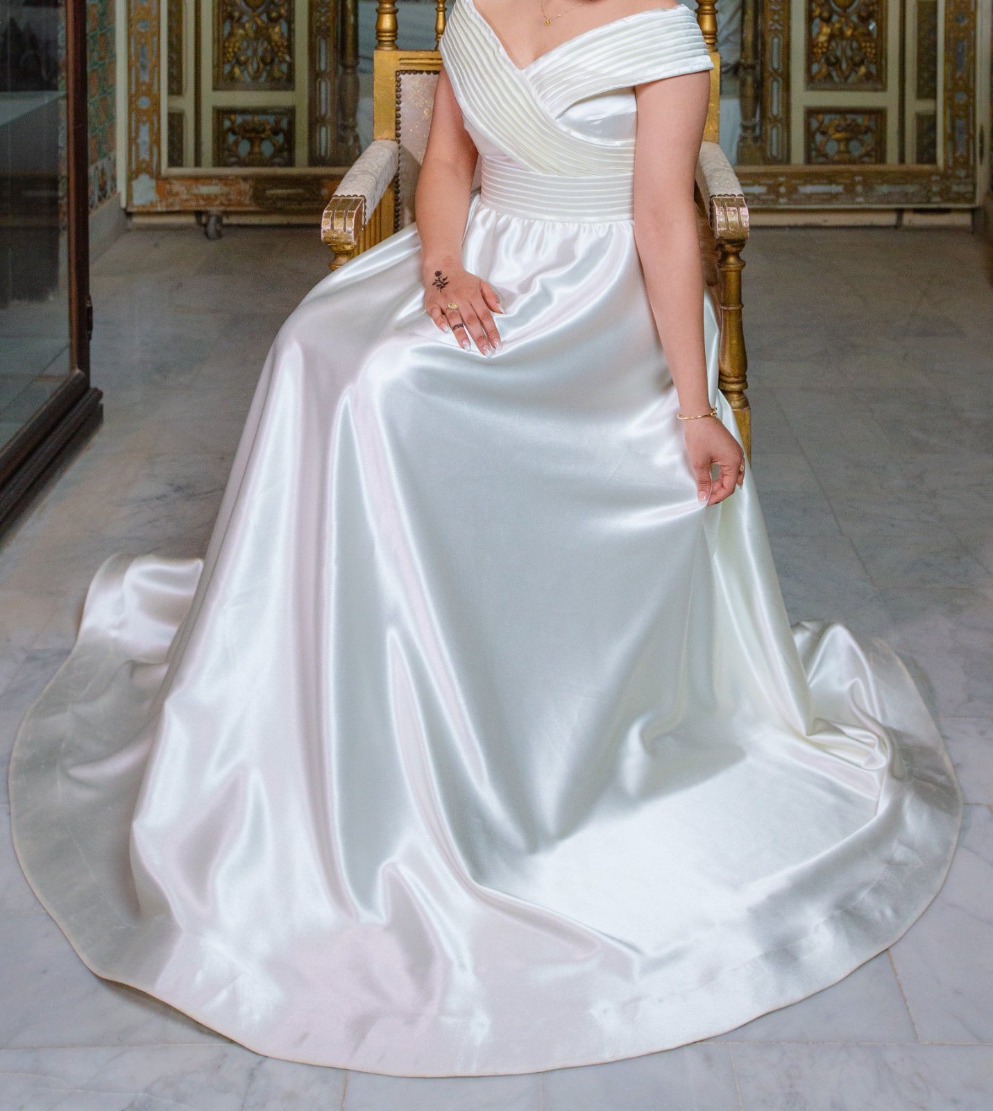 Robe fiançailles blanche 