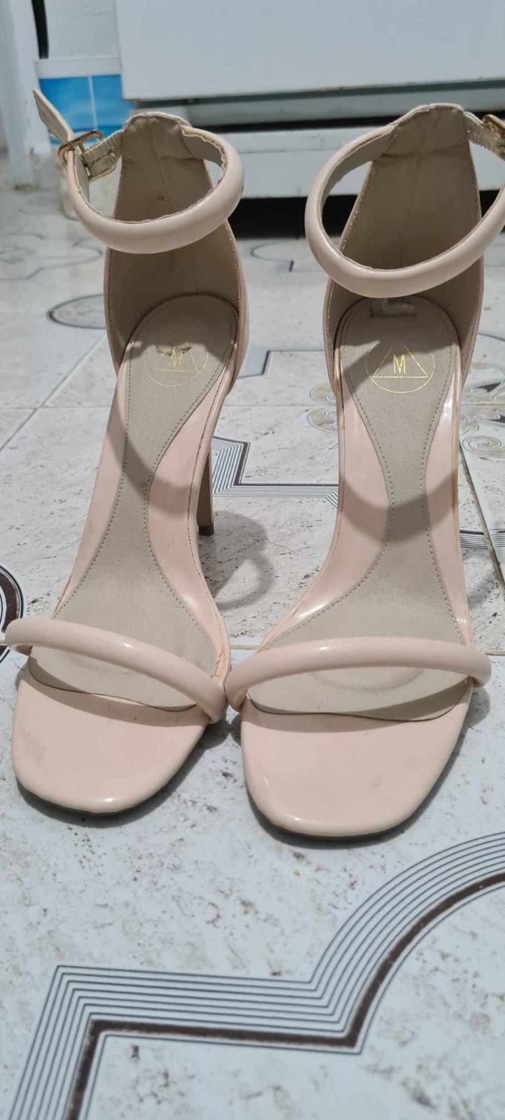 Talon rose poudré 