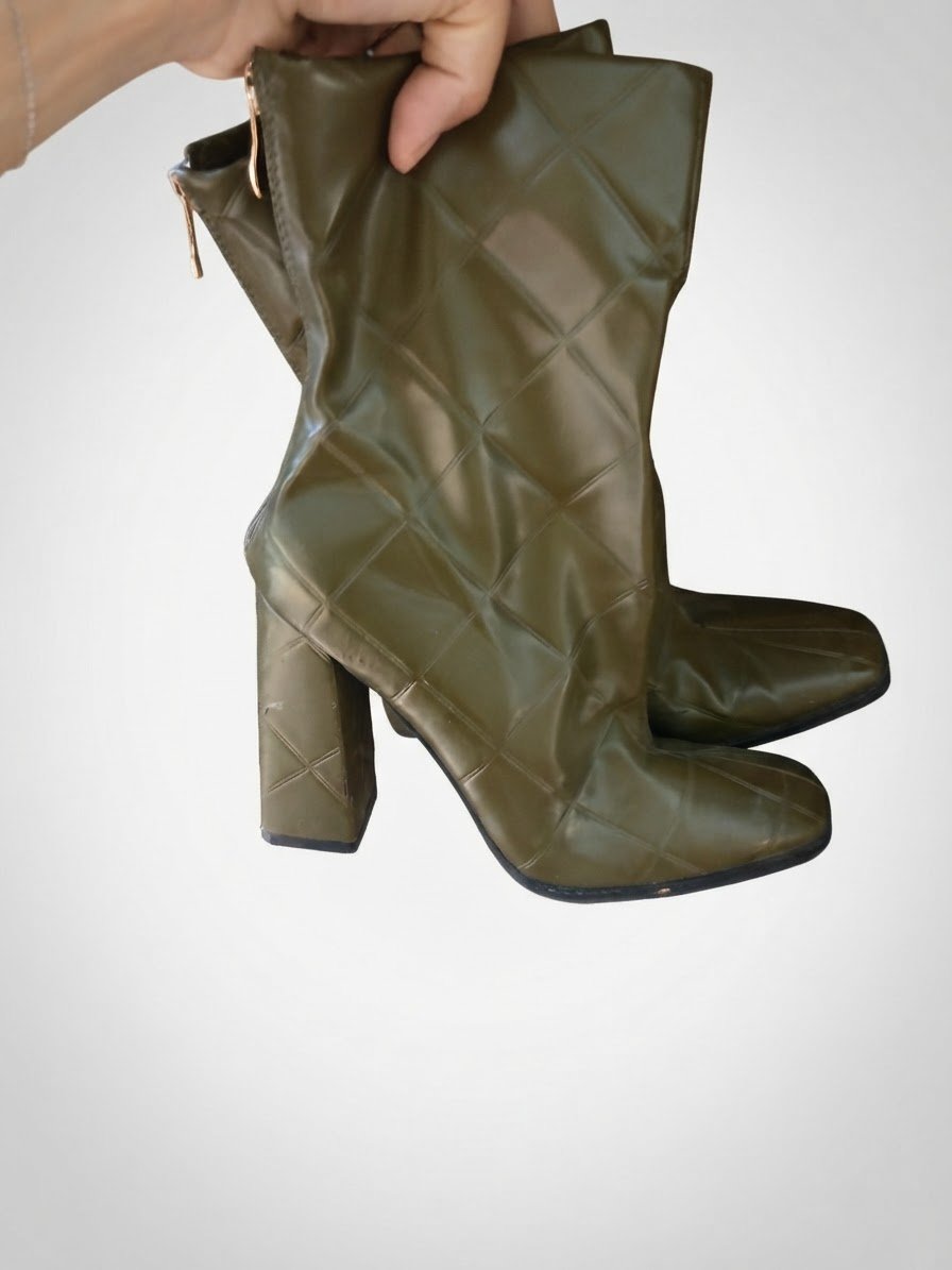 Bottines a talon 