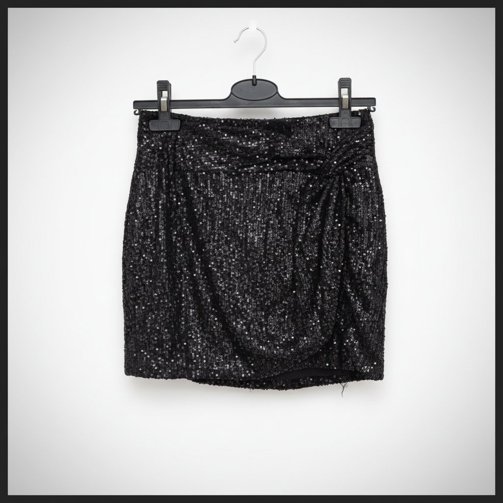Mini-jupe stradivarius noir 