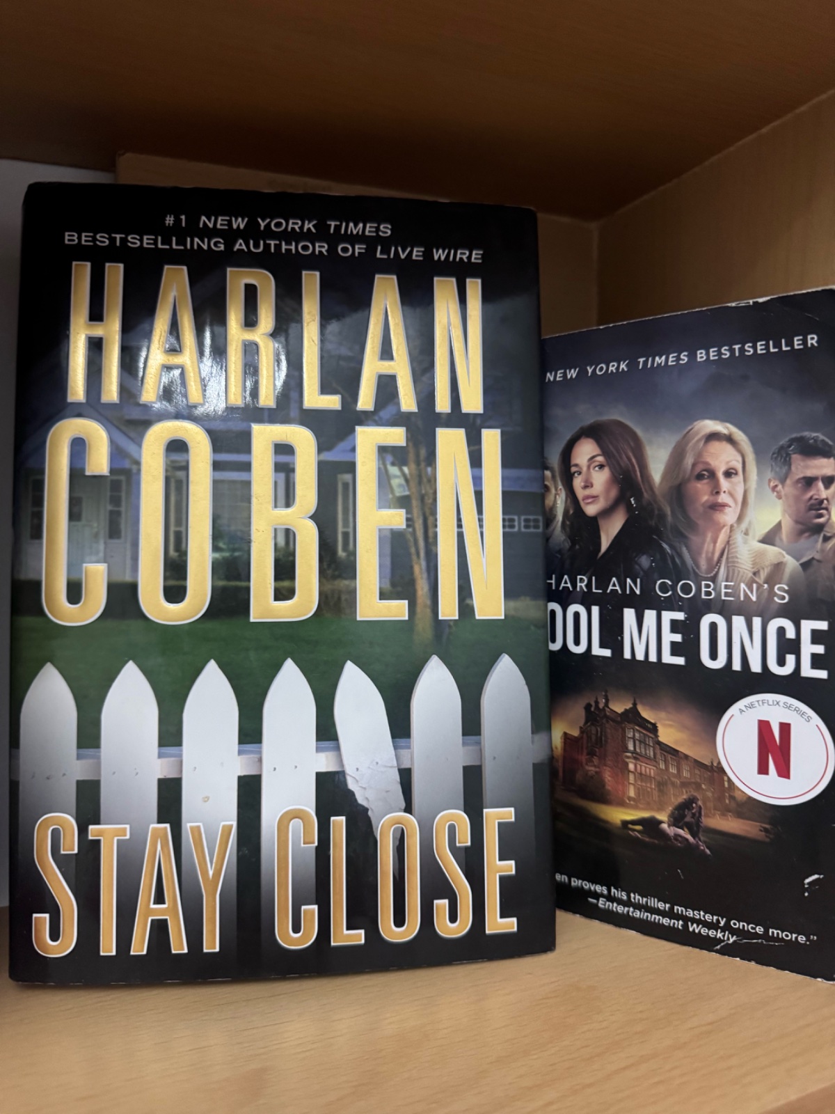 2 original books of harlan coben