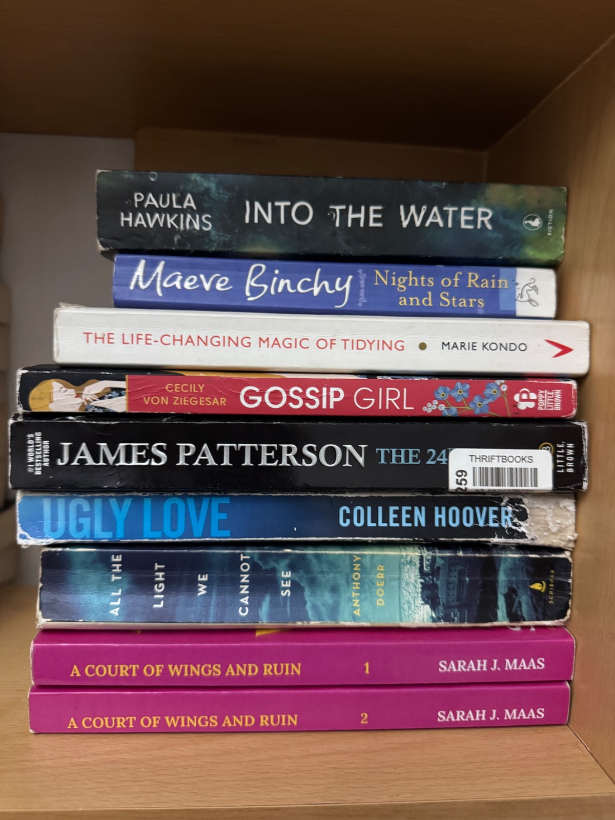 9 english books