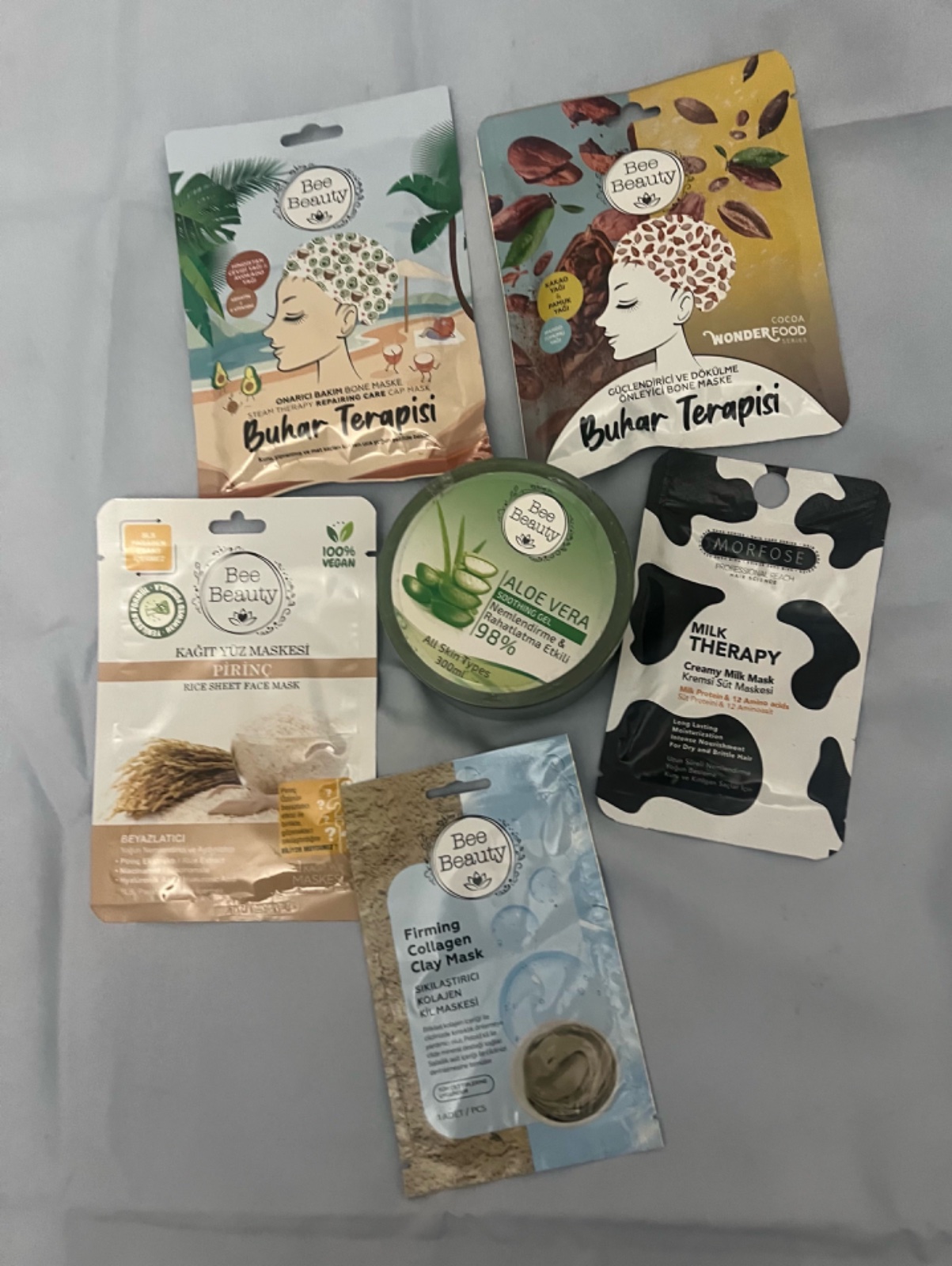Pack soin (visage et cheveux) (Importé de Turquie) Cachété