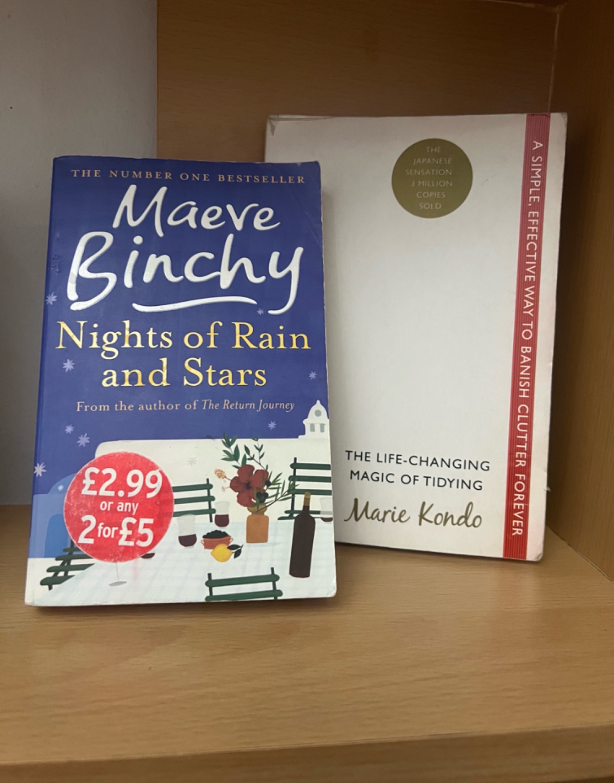 Bundle of 2 Bestsellers: Marie Kondo & Maeve Binchy