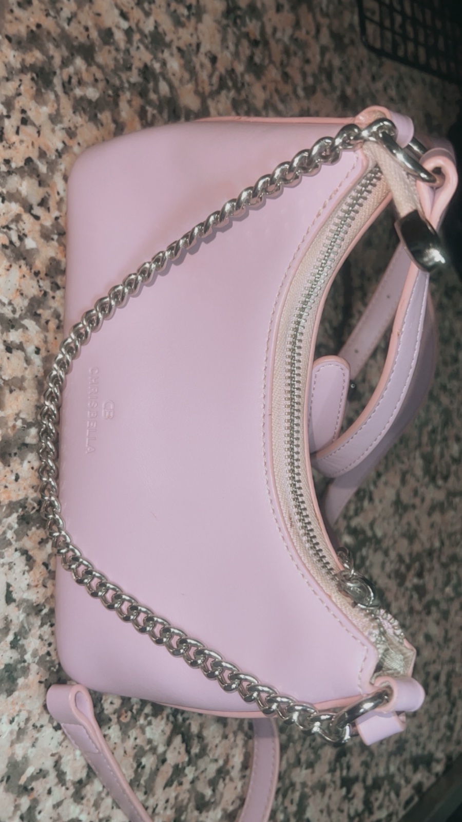 Sac rose de chez strass