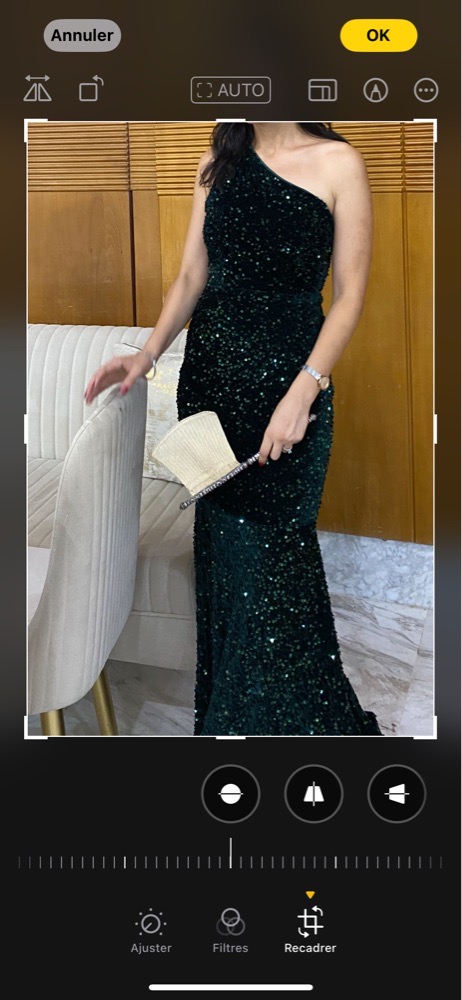 Robe verte