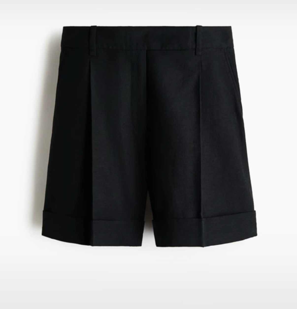 Short noir H&M
