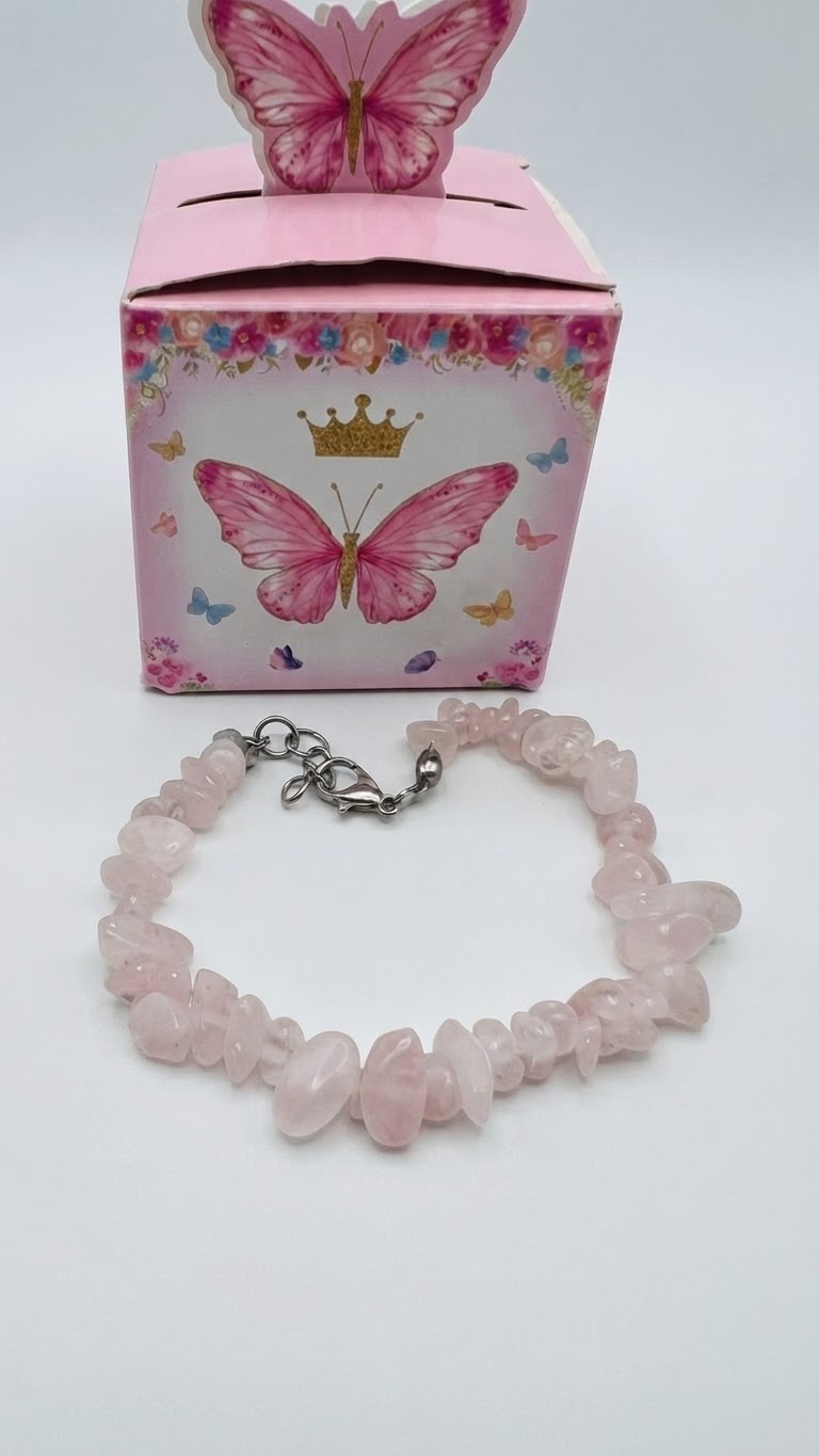 Collier rose 😍🎀