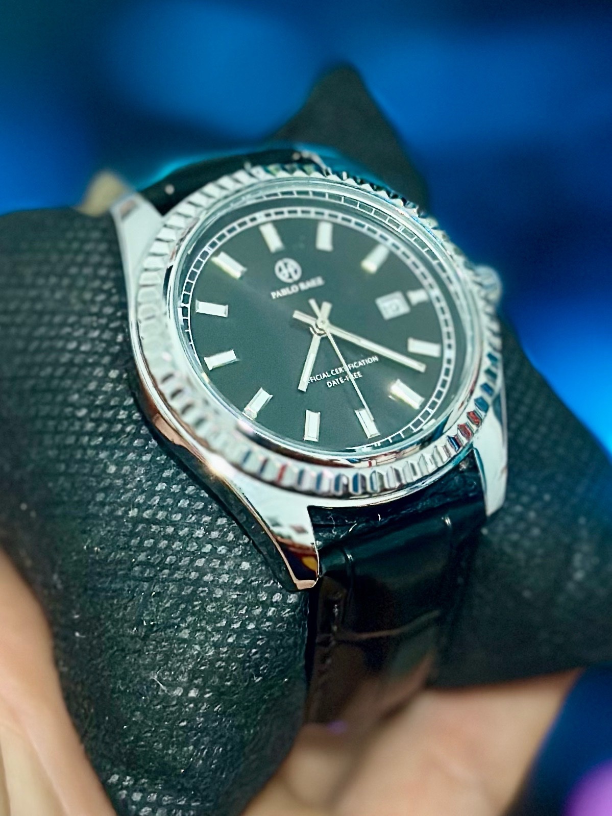 Montre classic noir 