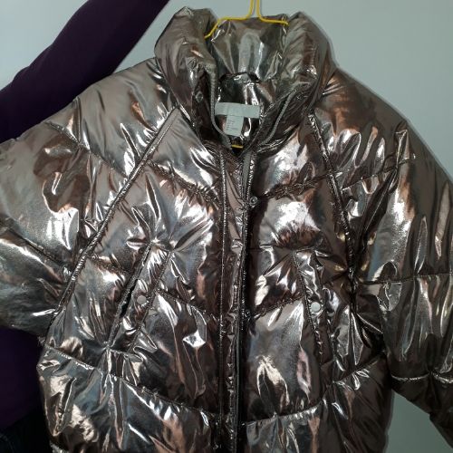 Manteau doré H&M