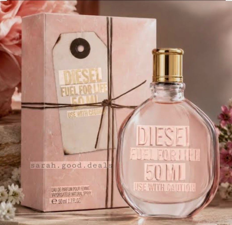 L'eau de parfum Diesel Fuel for Life pour Elle en format 50 Ml cacheté
