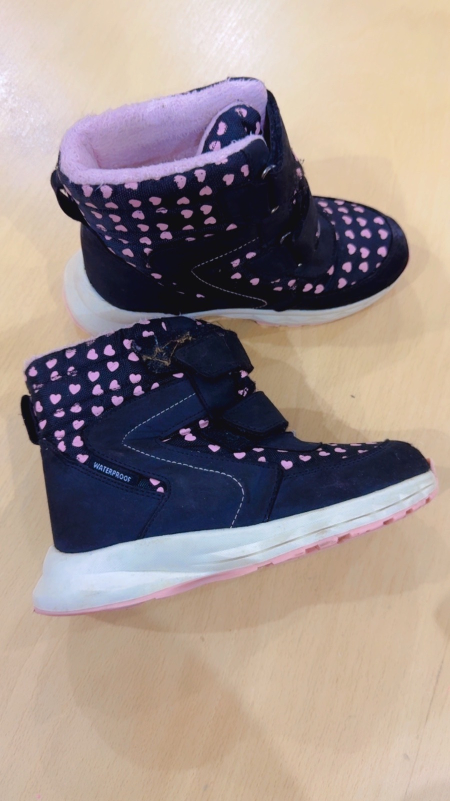 Botines d hiver fillette pointure 29 bon état