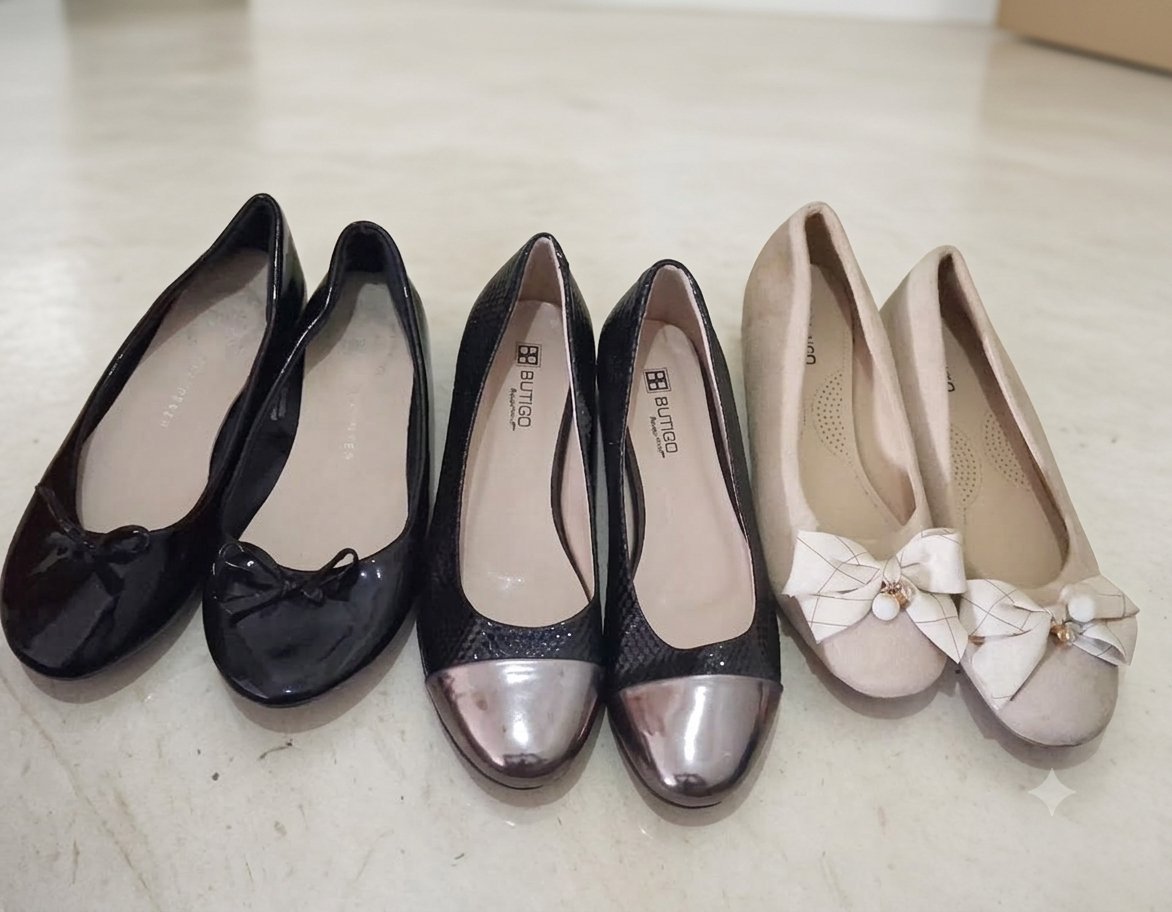 3 ballerine a vendre 