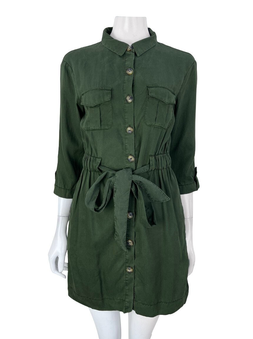 Robe zara militaire 