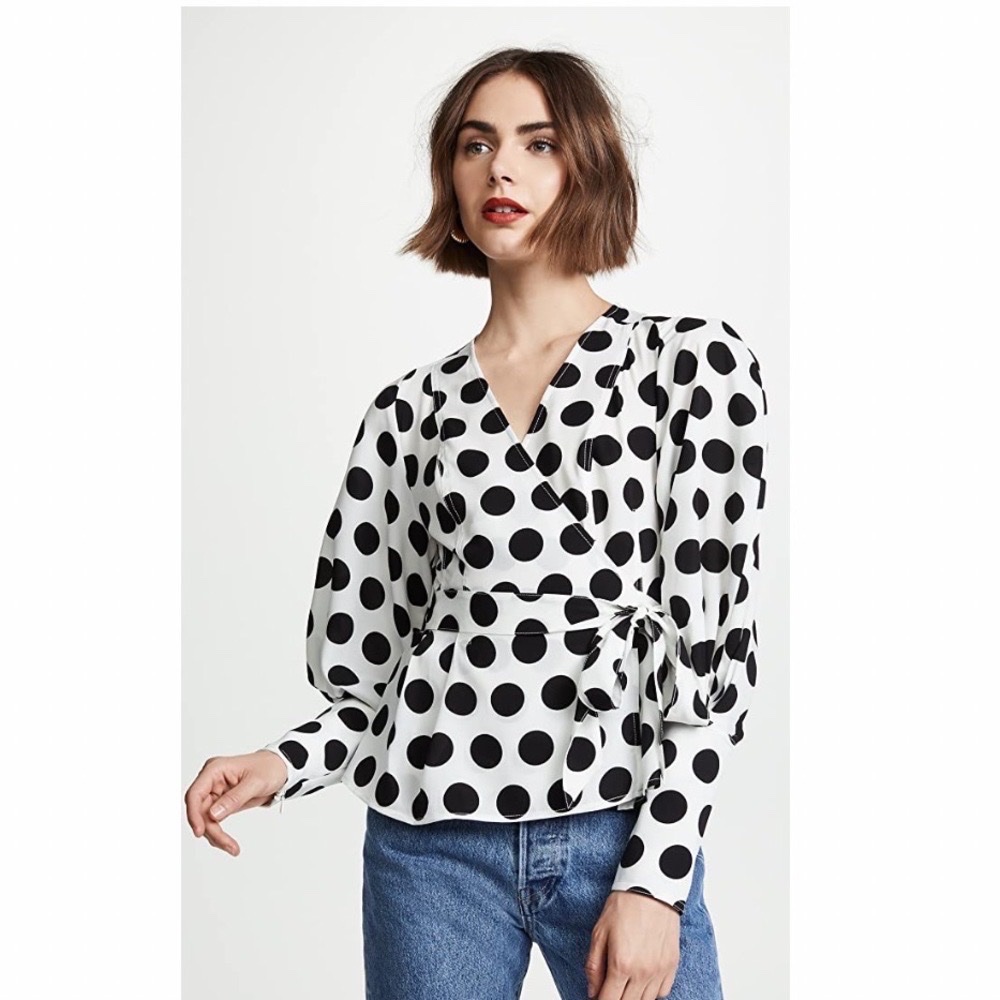 Chemise zara polka dots 