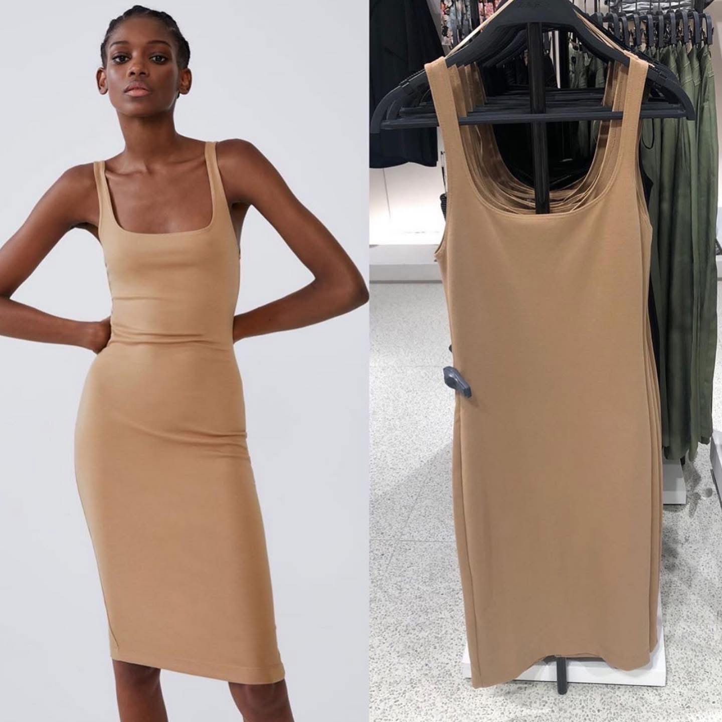 Robe midi h&m 