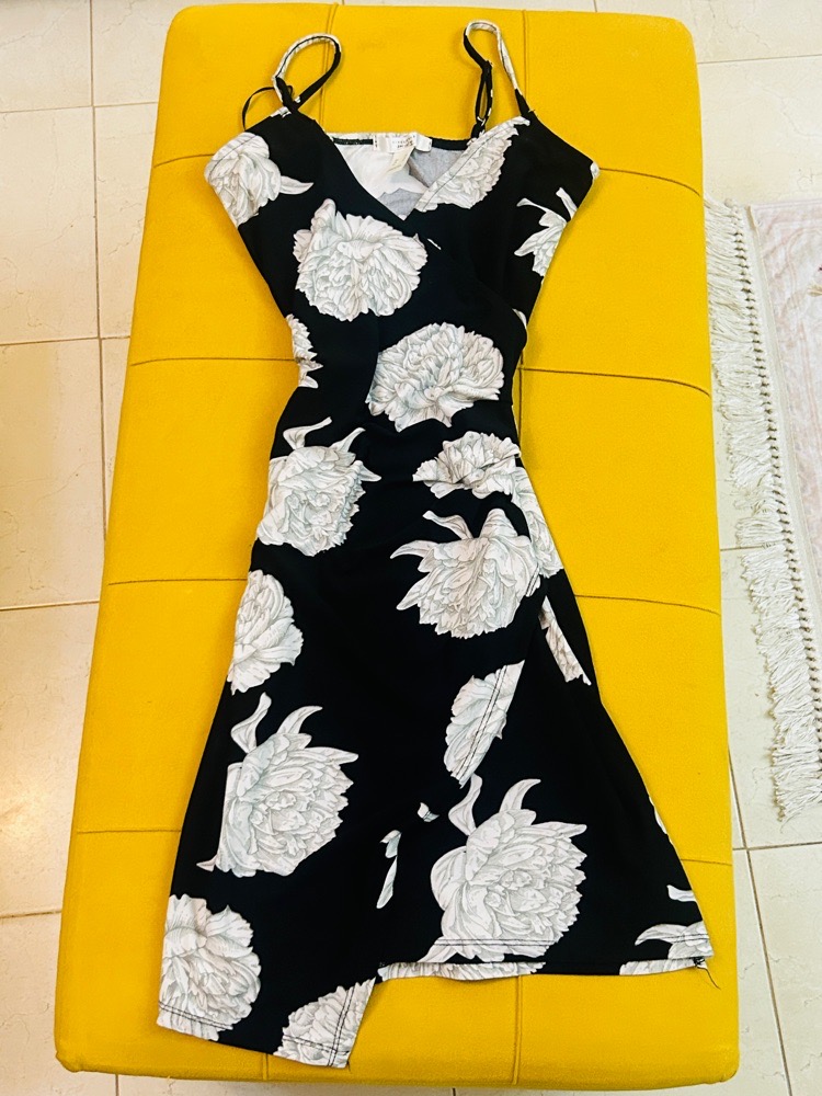 Robe mini noir 
