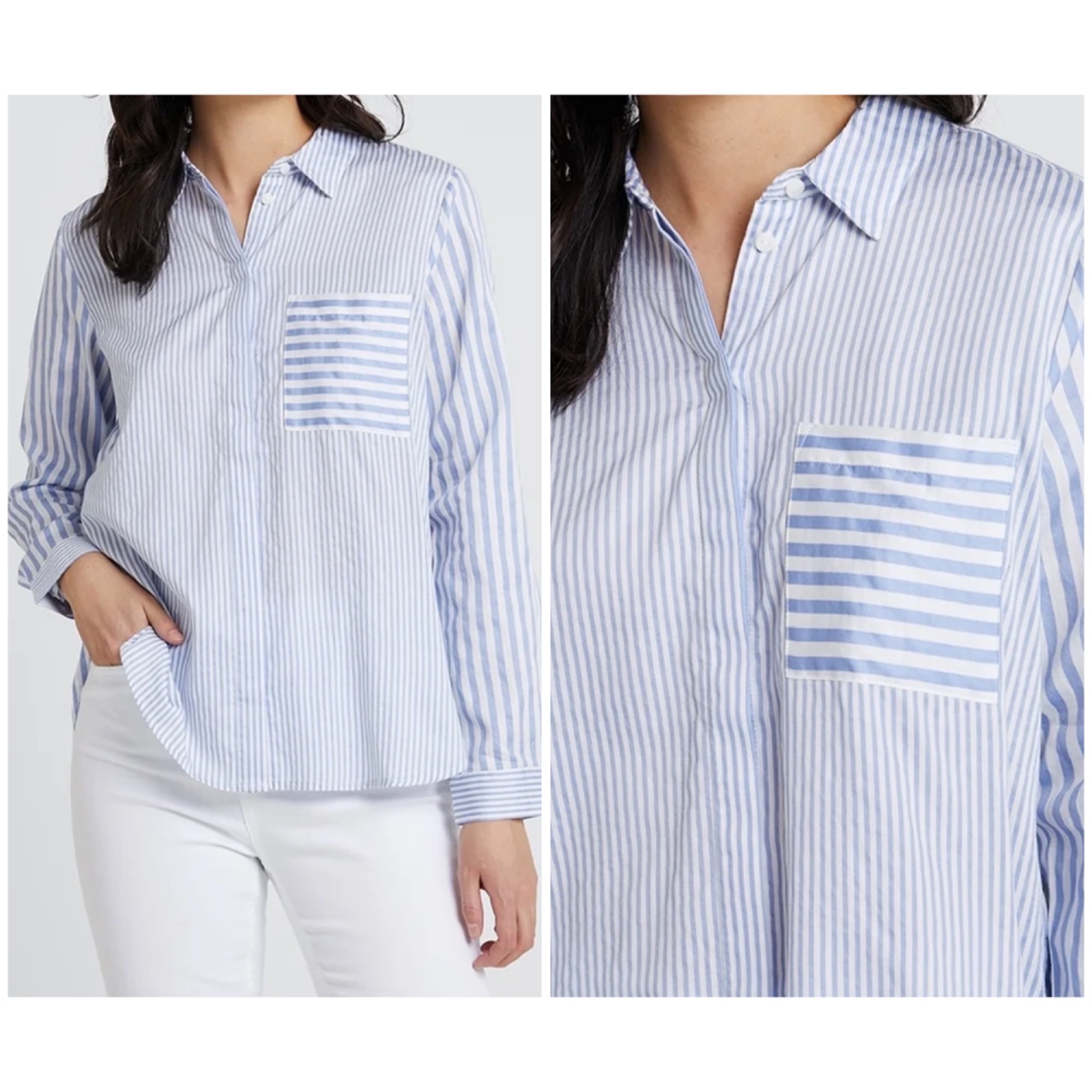 Chemise rayè