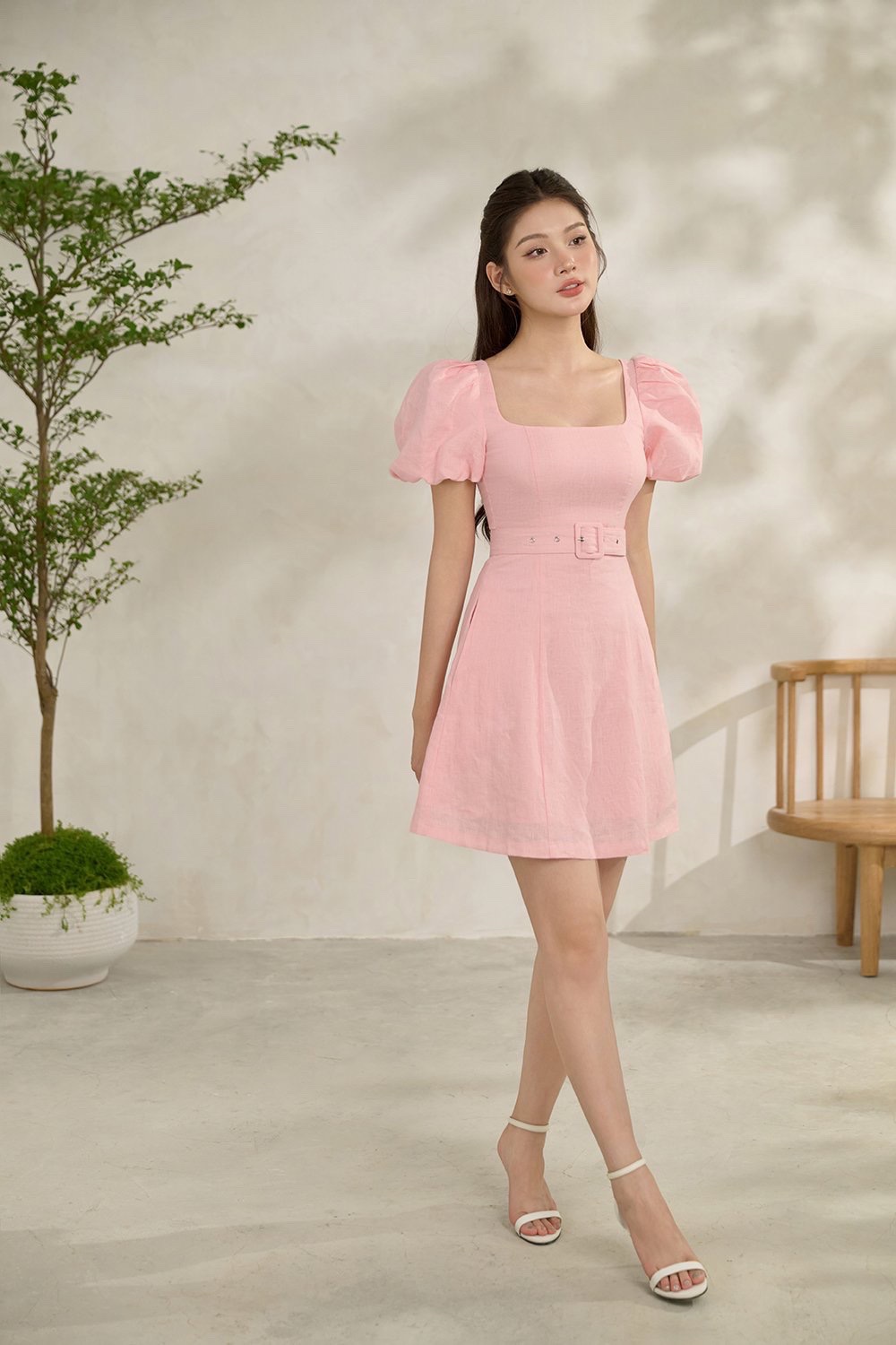 Robe pink pas trop mini 