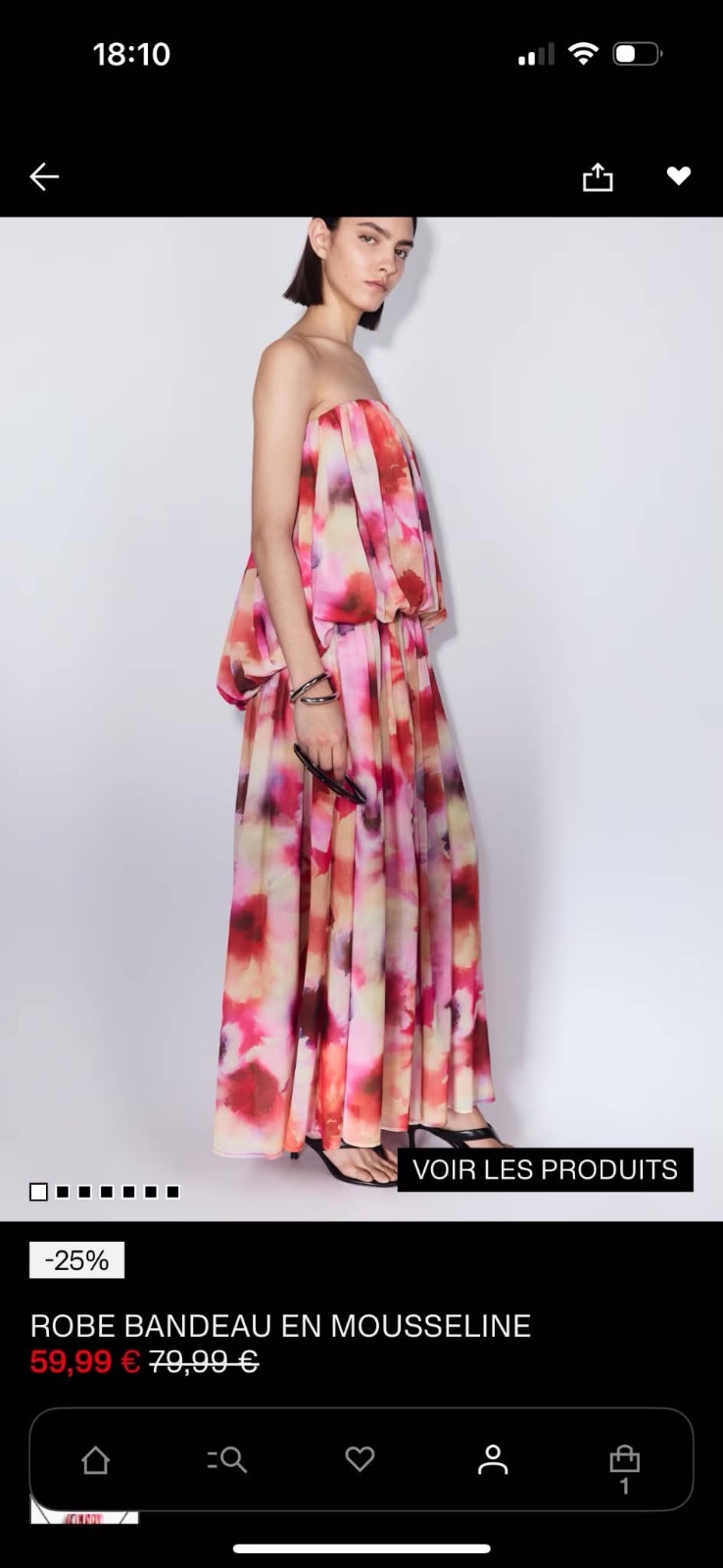 Robe bandeau 