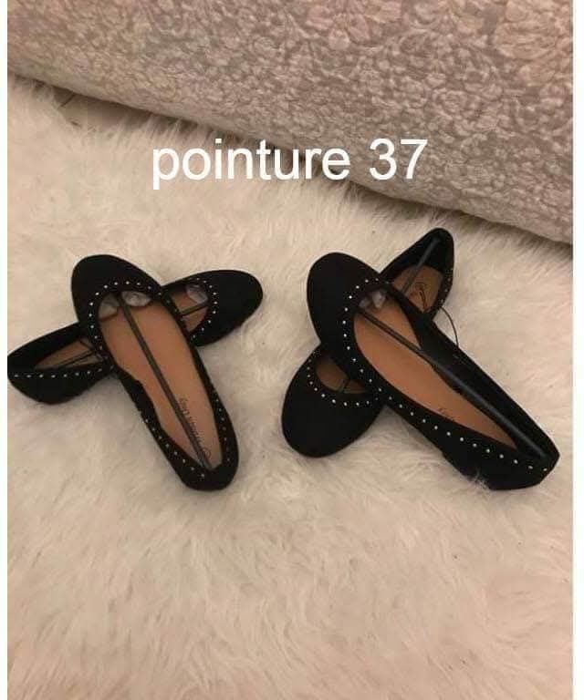 Ballerines daim 