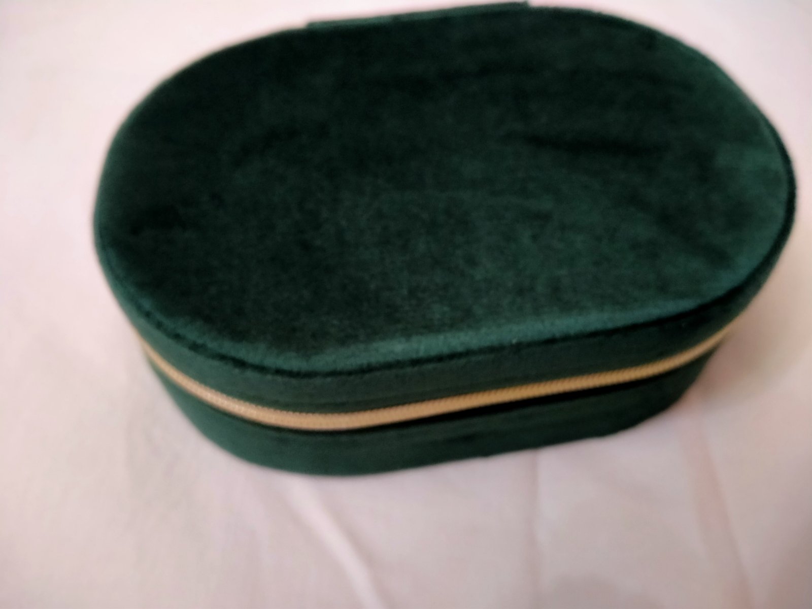 Boite à bijoux en velour 💚