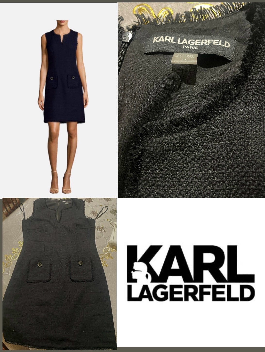 Robe noire KARL