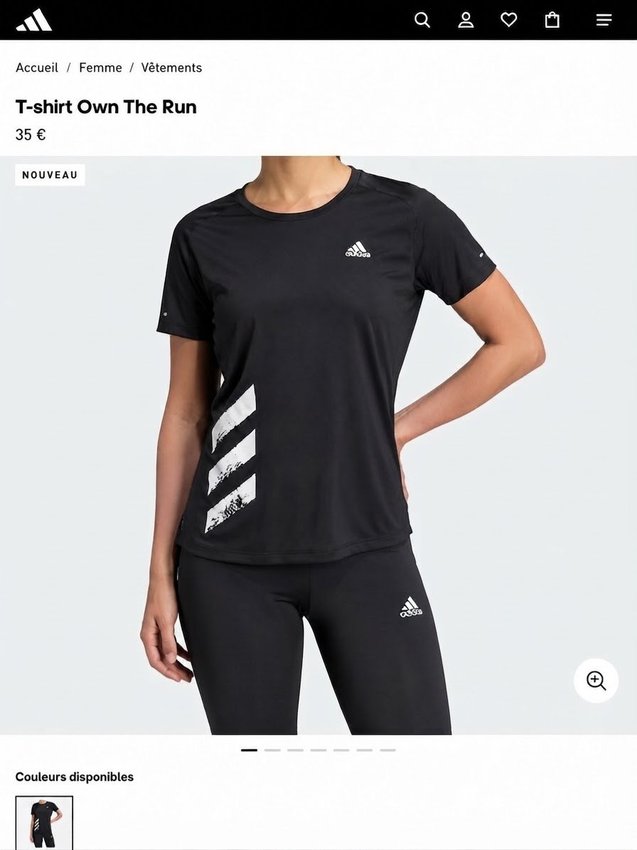 T shirt Adidas 