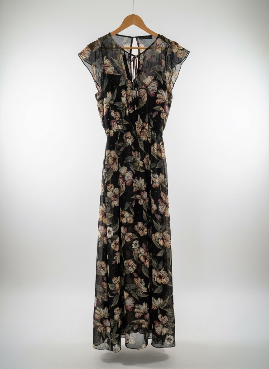 Robe soirée avec fente