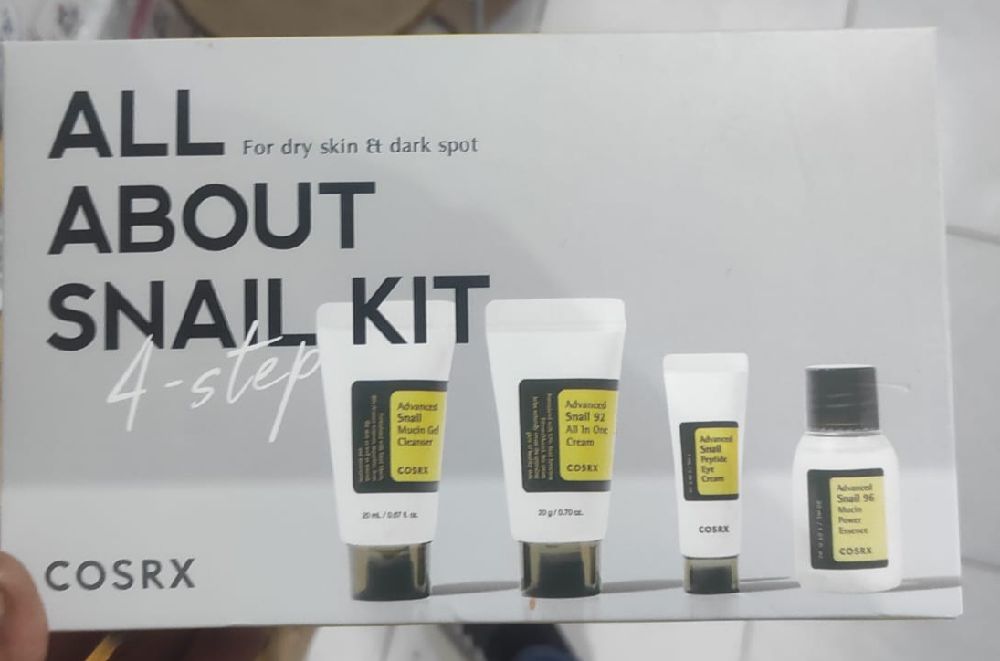 kit cosrx snail 4 step