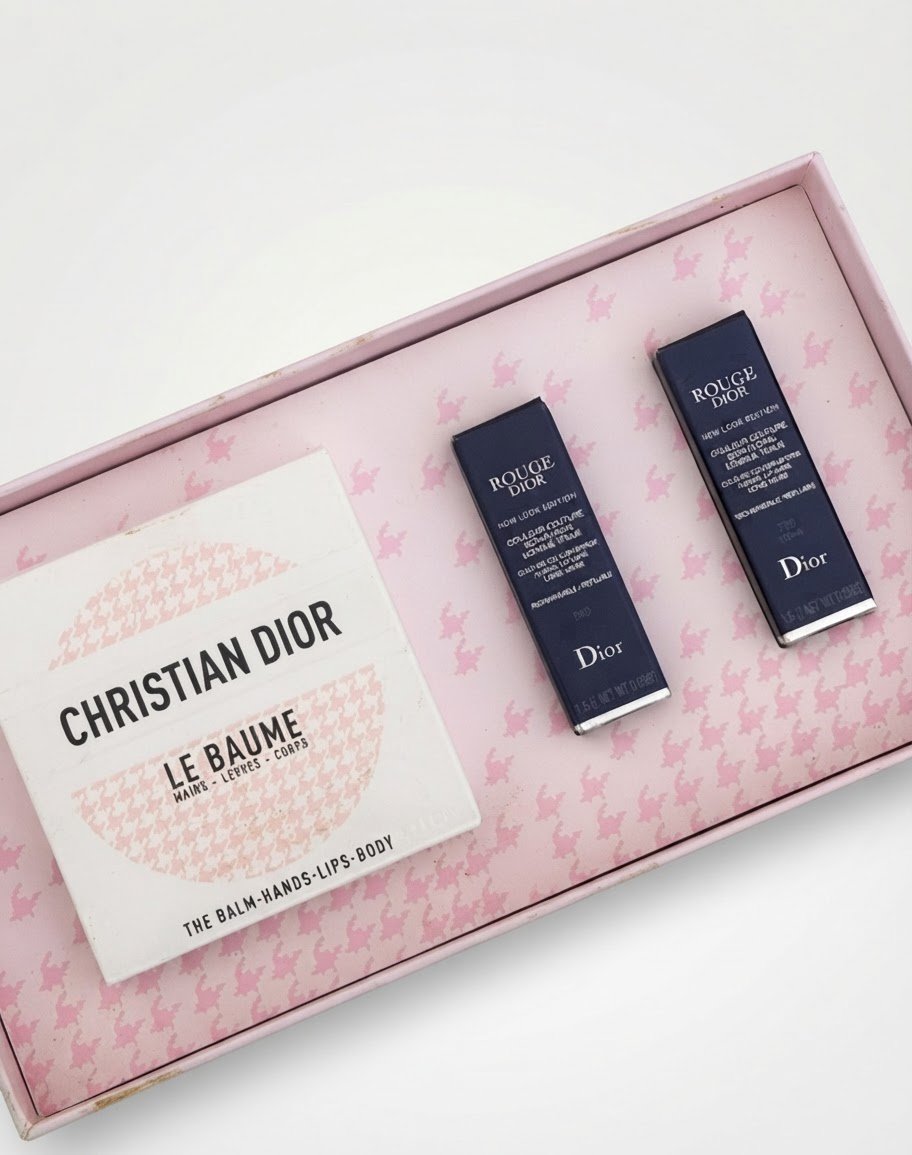 Coffret dior le baume  et rouge dior