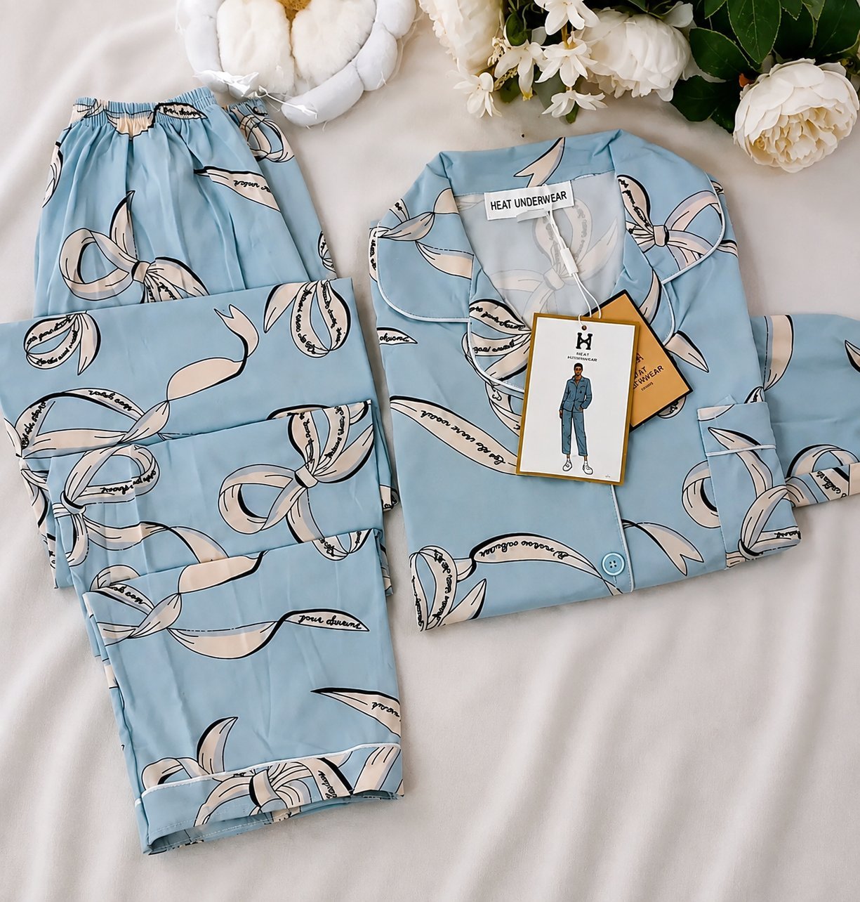 Pyjama coton 100% marque Heat Underwear