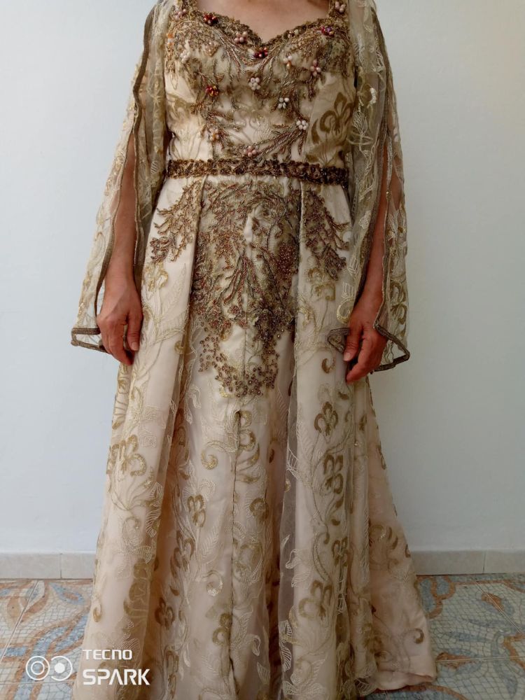 Koftan style robe