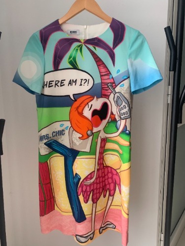 Robe Moschino portée 1 seule fois