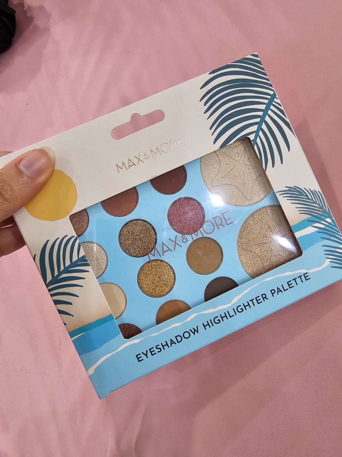Palette Highlighter et fard à paupières ✅️ Max & More ✅️ Neuve