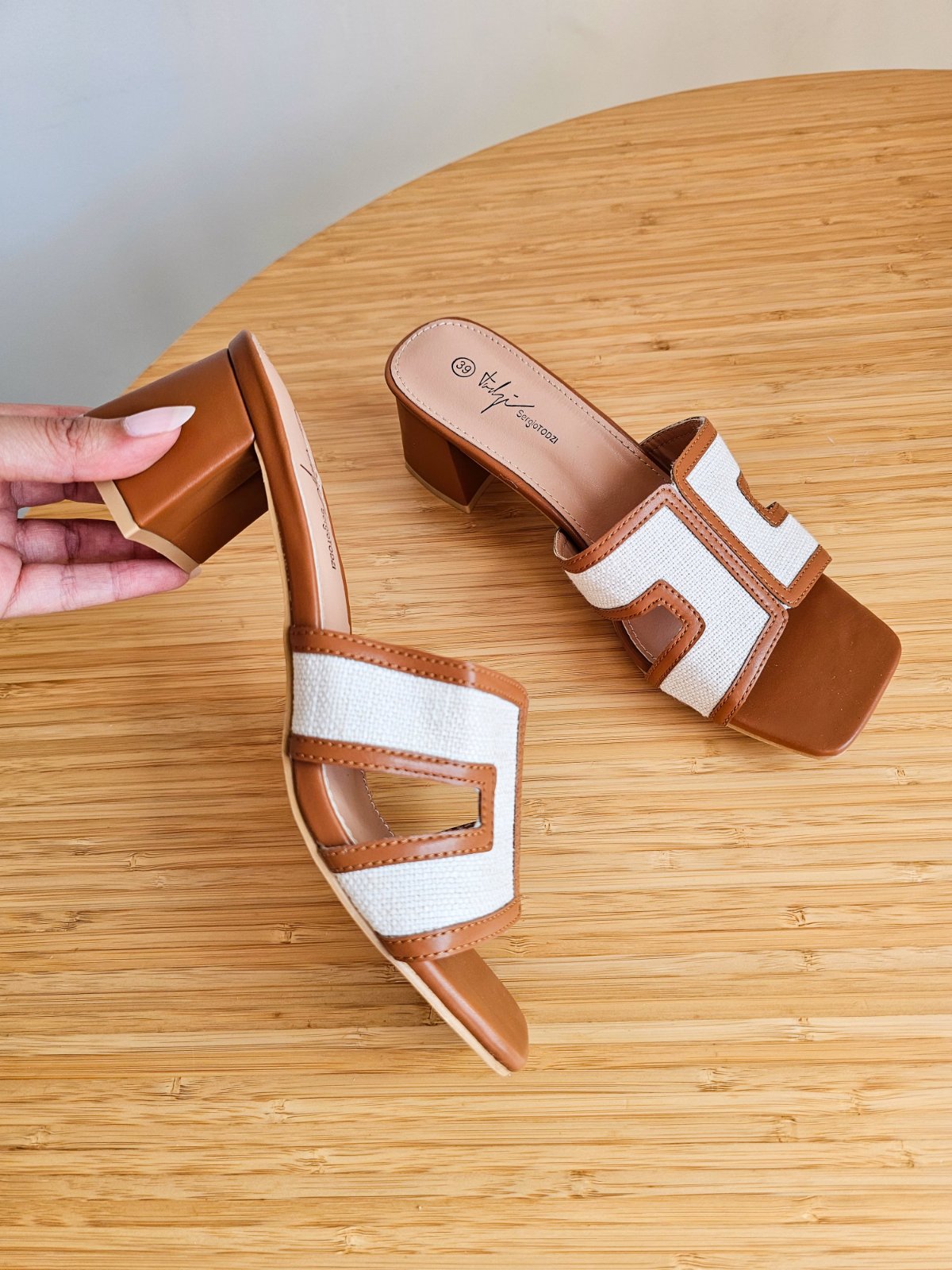 Mules Camel ✅️ Neuves ✅️ Pointure 39