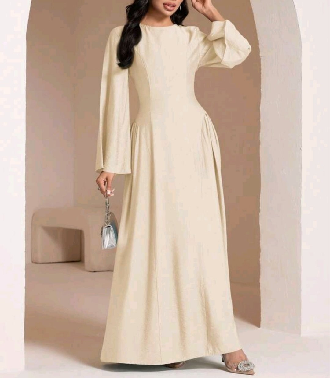 Robe longue fluide