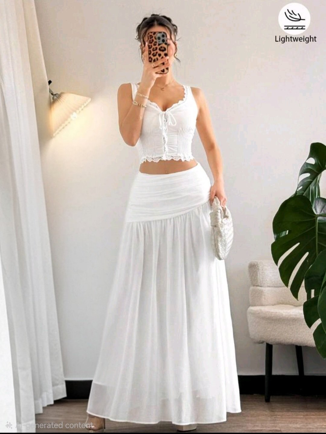 Jupe blanche ✅️ Neuve ✅️ Taille M