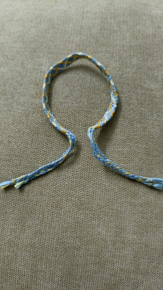 Bracelet d'amitié tissé