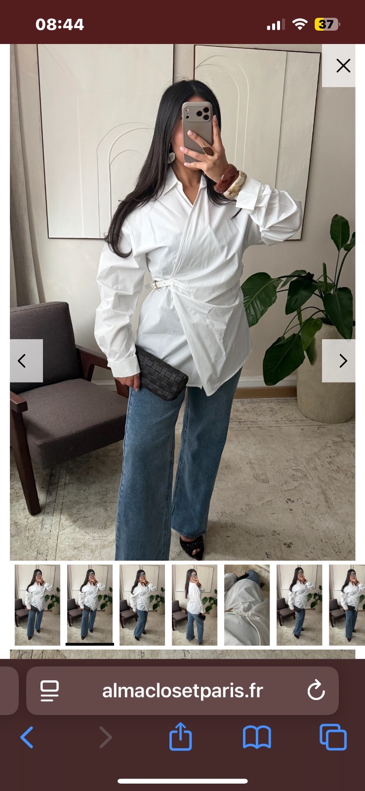 Chemise blanche chic