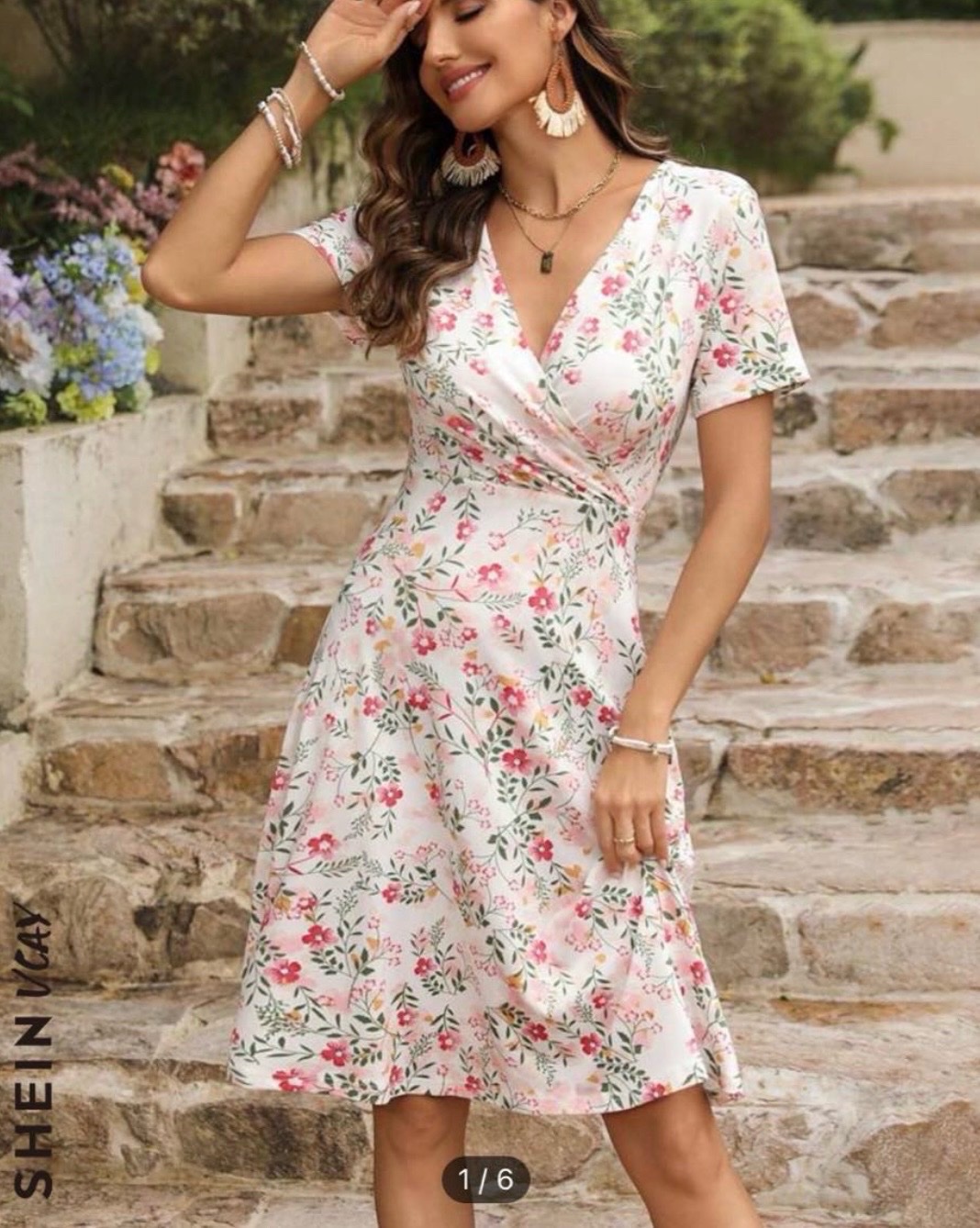 Robe fleurie