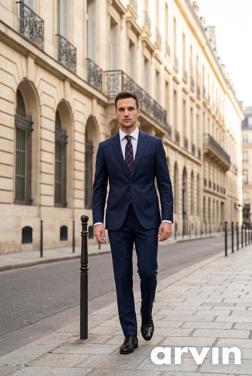 Costume avec cravate