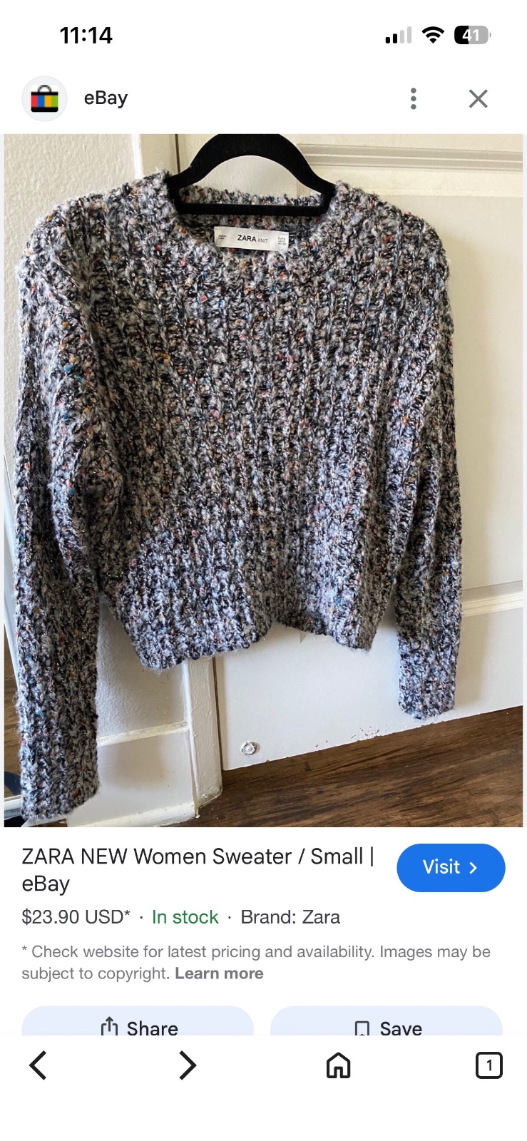Pull zara 