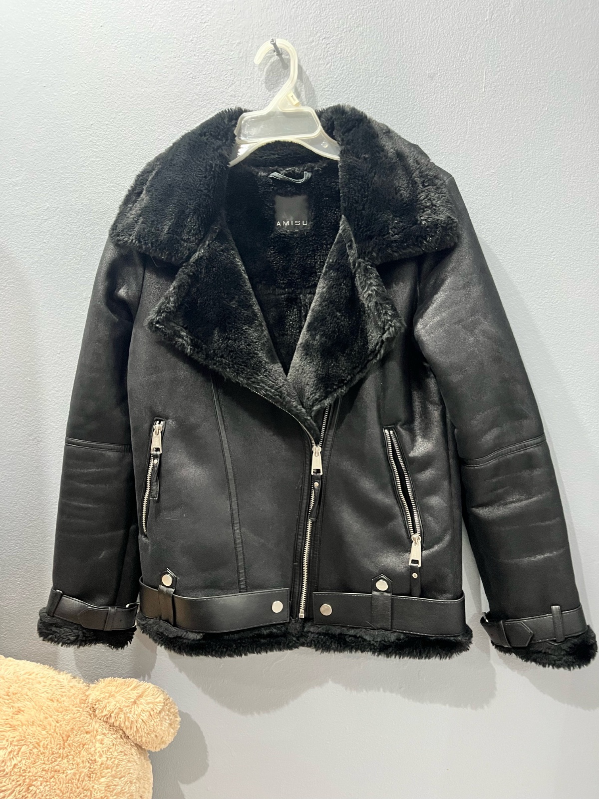 Veste Aviateur noir 