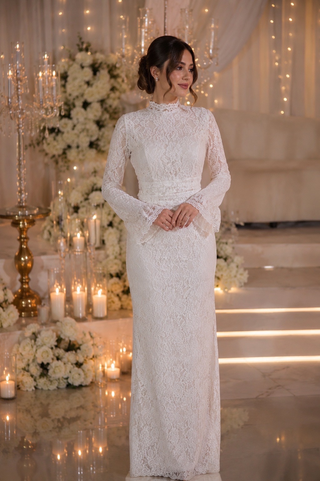 Robe dentelle 