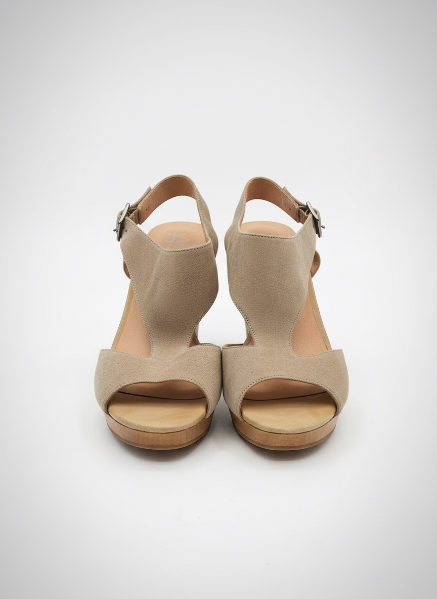 Sandale beige tres confortable