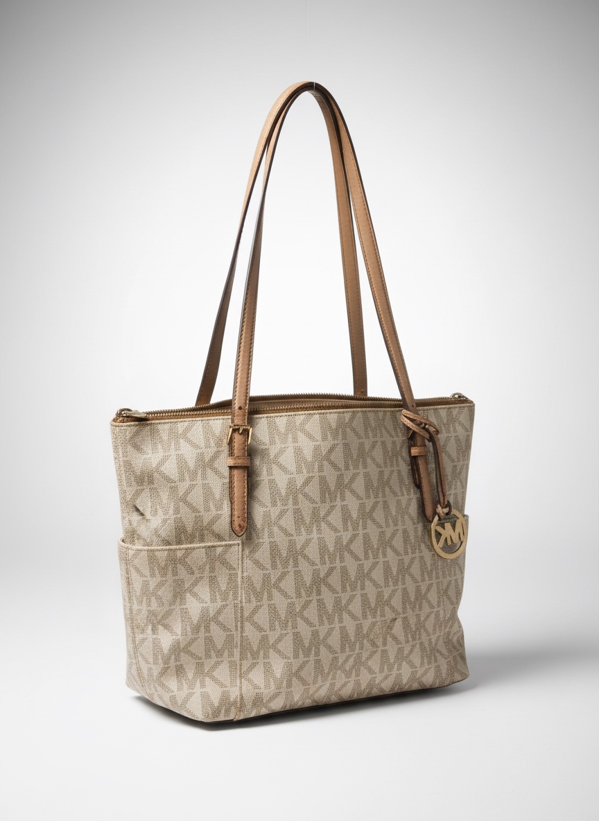 Sac MK beige cuir 